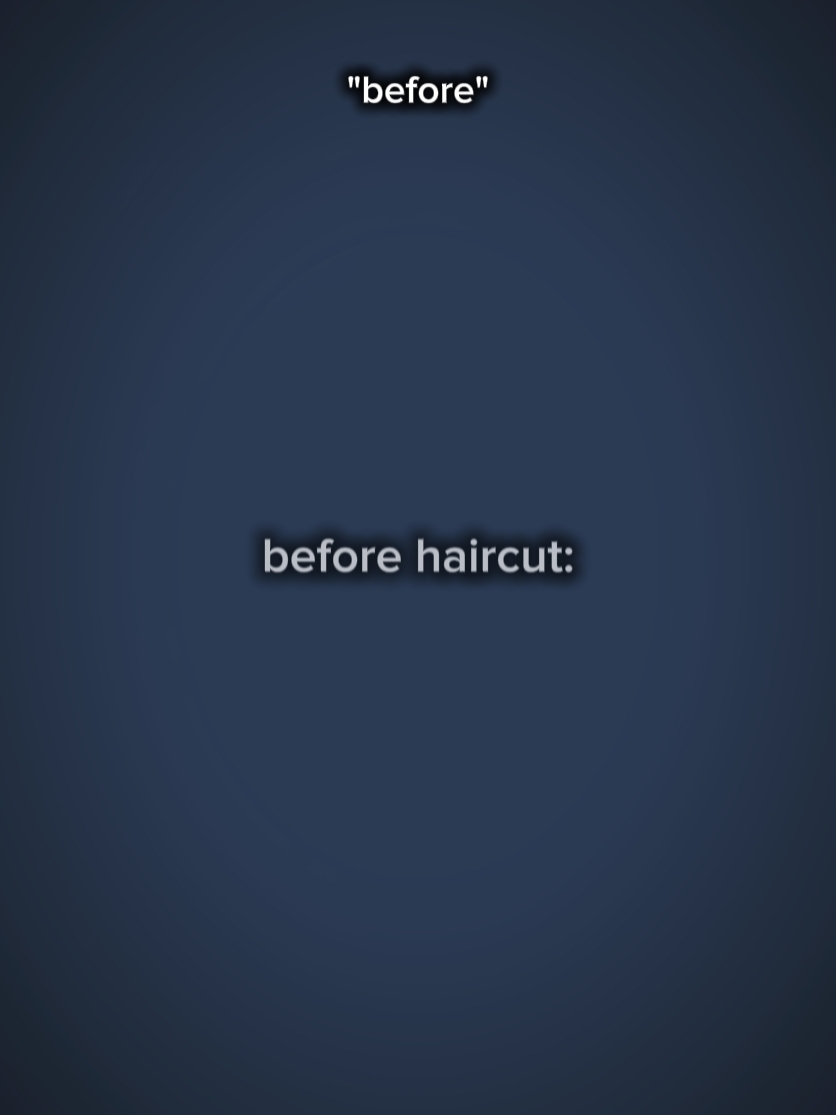 before after haircut