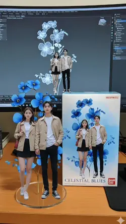 miniatur Ai langsung