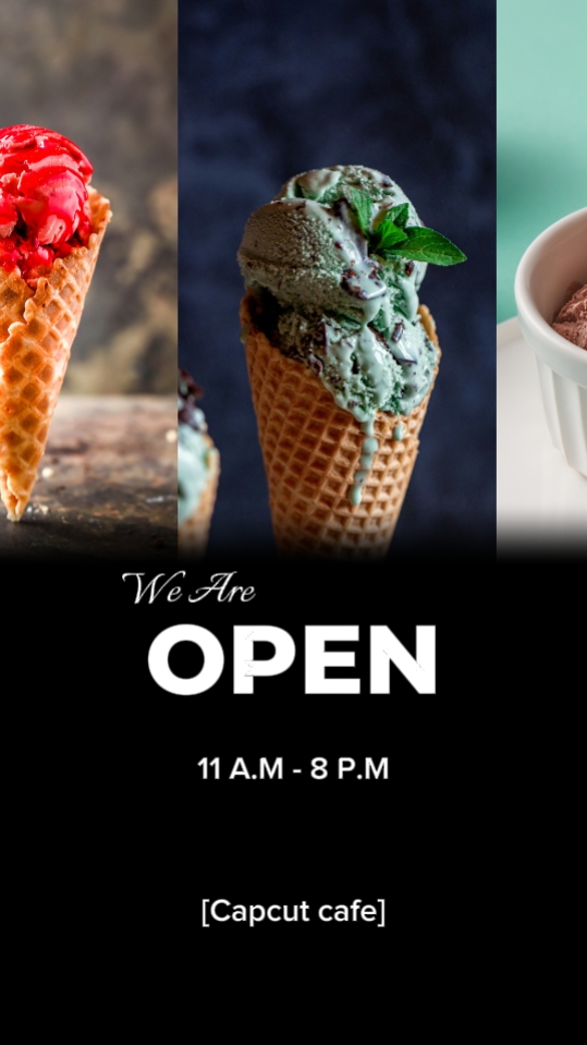 OPEN : ICE CREAM