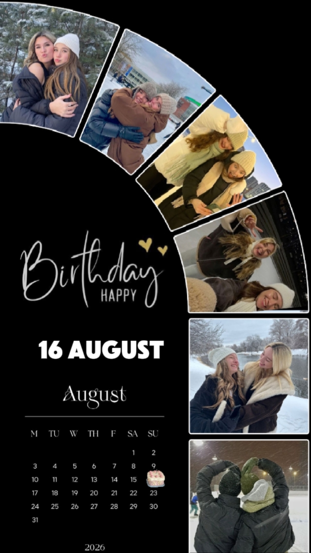 HBD 16 AUGUST 2026