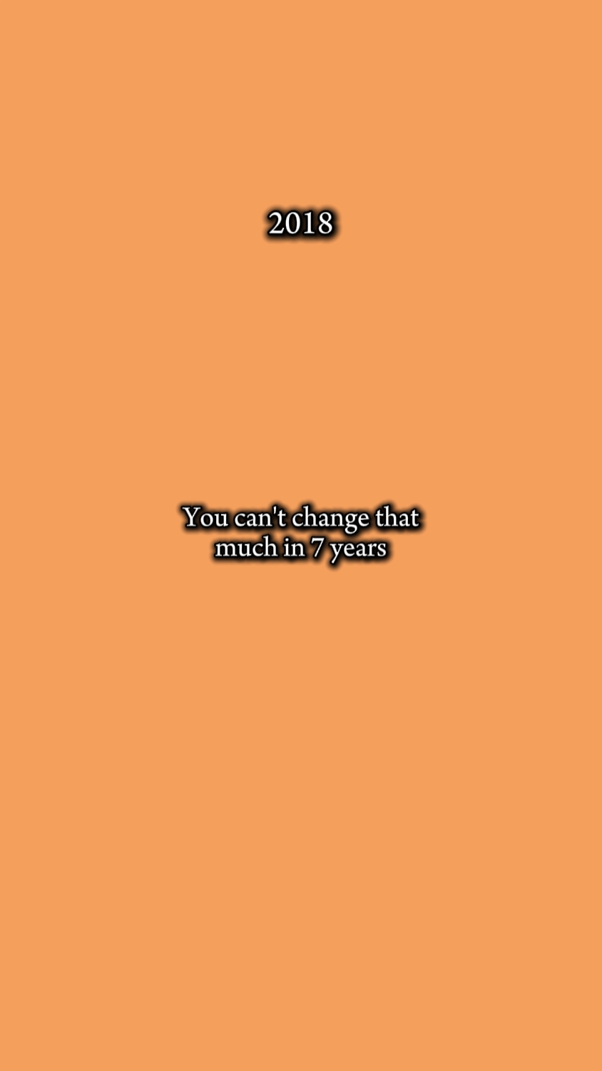 u can't change