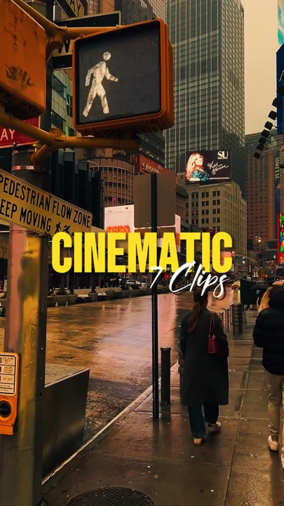 7 clips cinématiques 