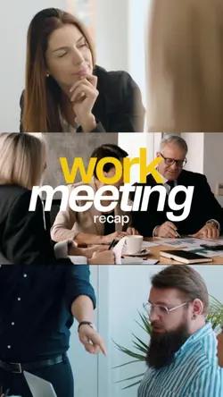work meeting recap