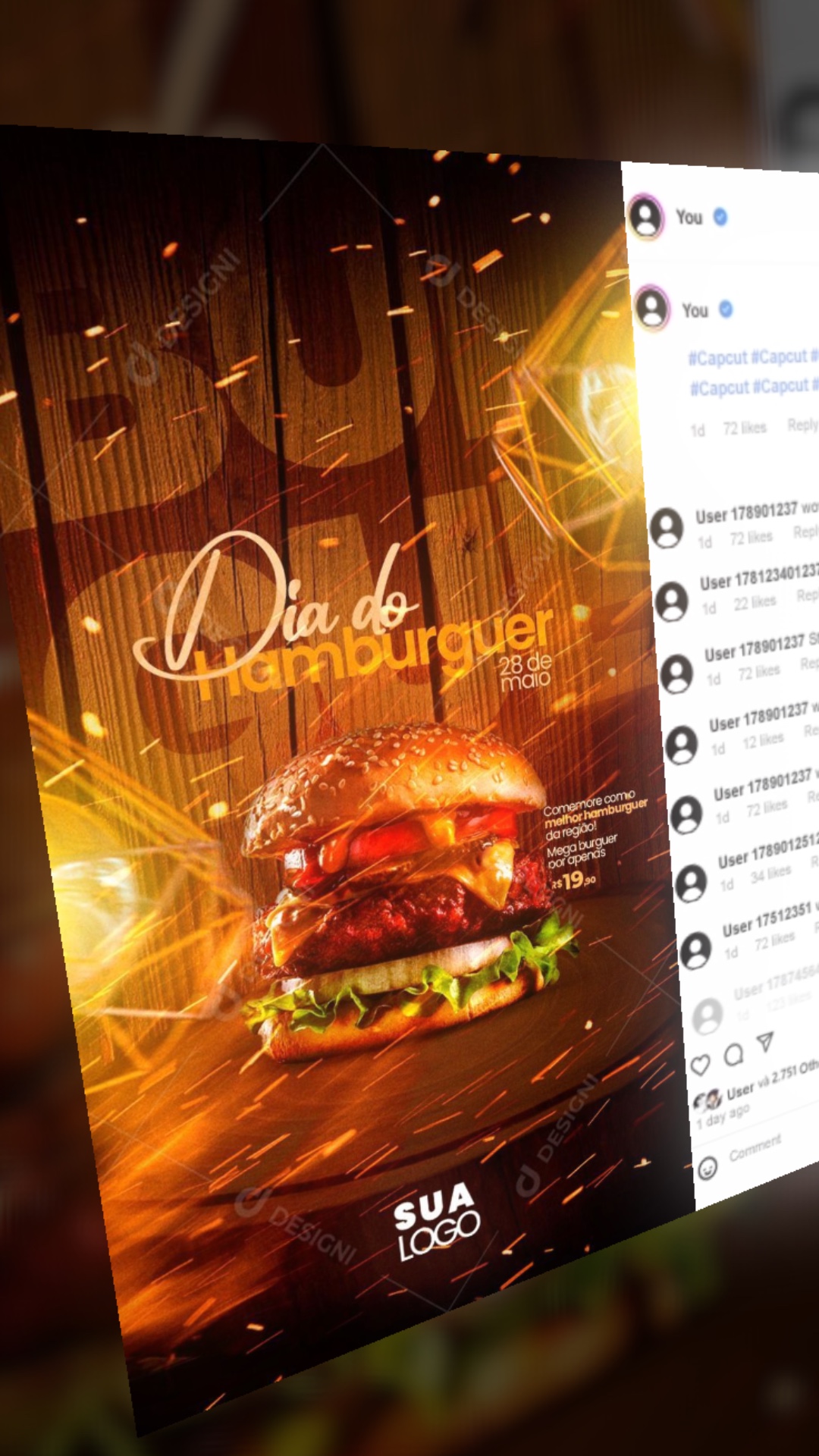 Poster Promo Makanan 