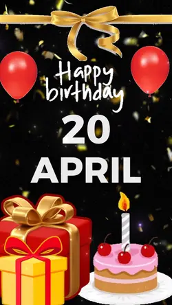HBD 20 APRIL 2026