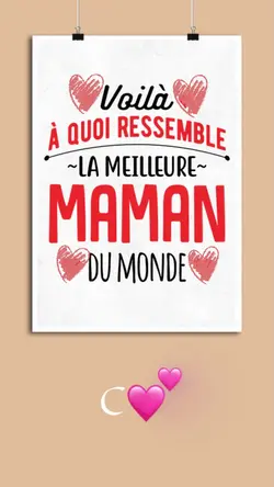 Bonne Fêtes Maman 💕