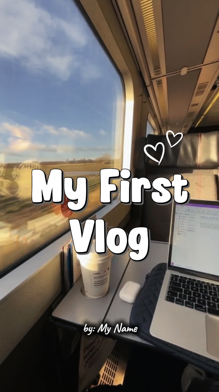 d'abord dans mon vlog