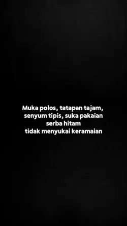 baju serba hitam