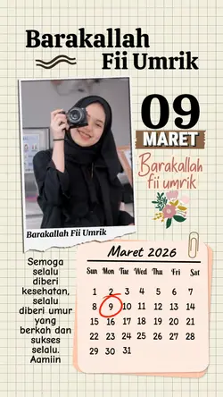 MILAD 9 MARET 2026