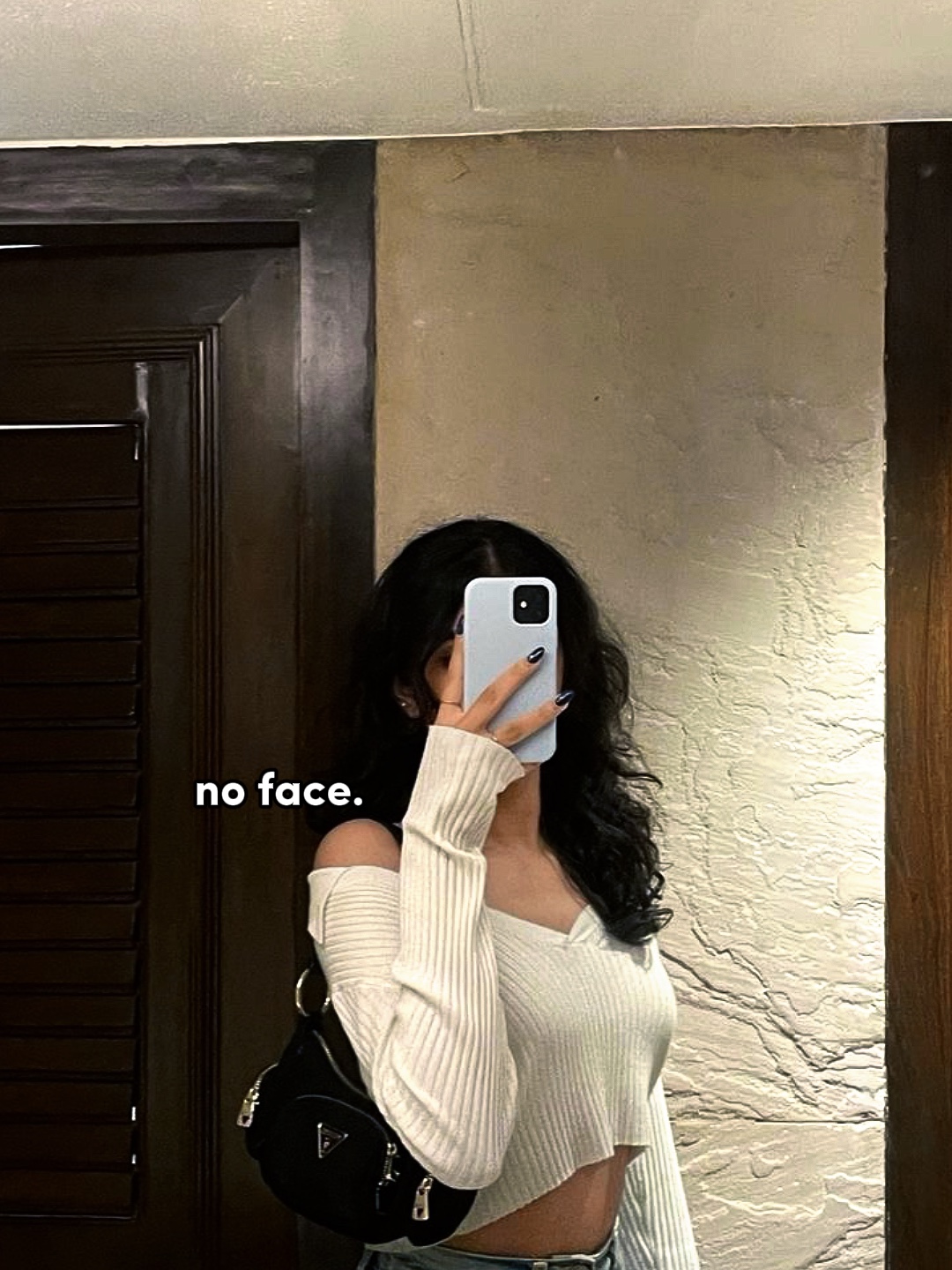 no face