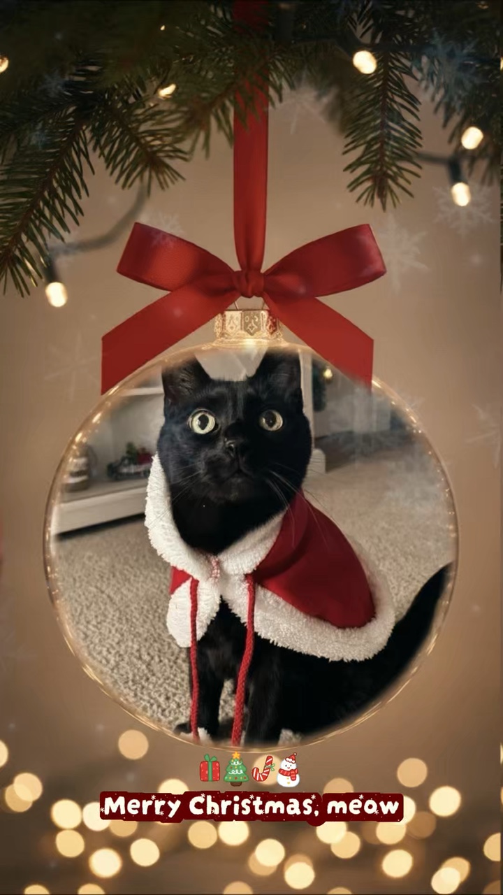 Feliz Navidad, maullido