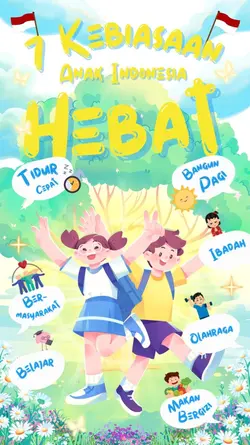 7 kebiasaan anak 