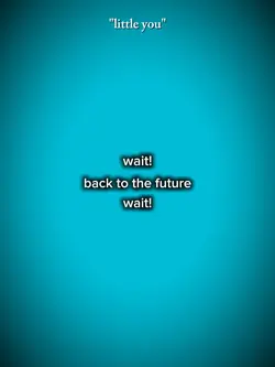 BACK TO FUTURE