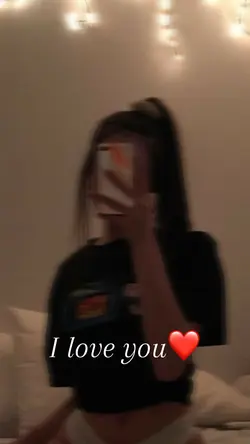 I love you