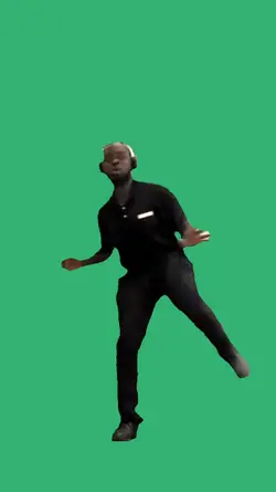 man dance everybody