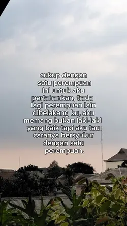 cukup satu perempuan
