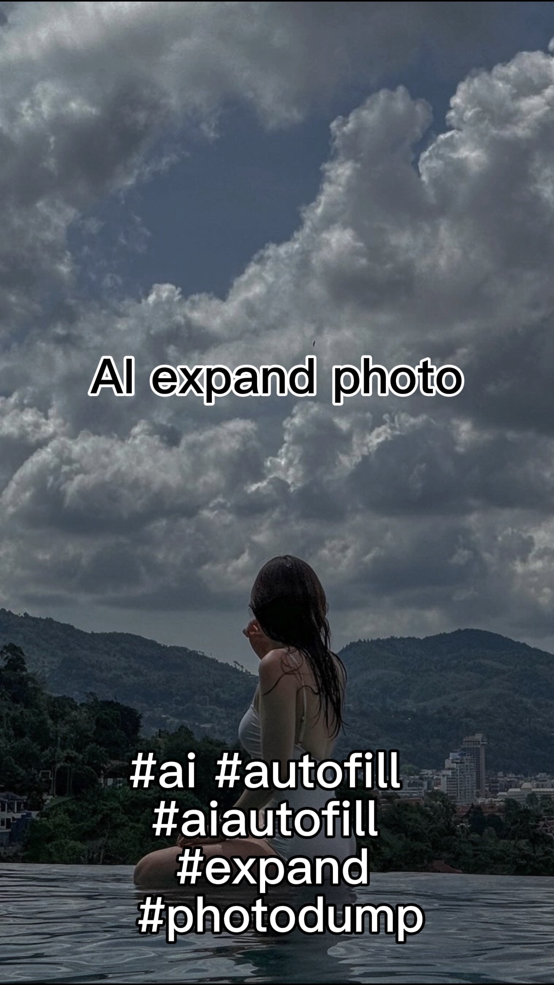 IA expande foto