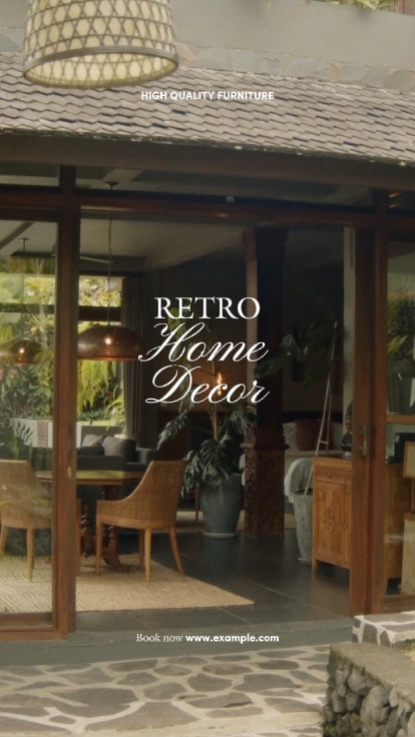 Retro home decor