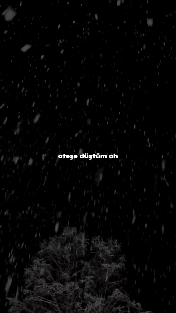 ateşe düştüm ah 💔🥀