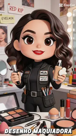 DESENHO MAQUIADORA 