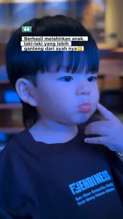anak lebih ganteng