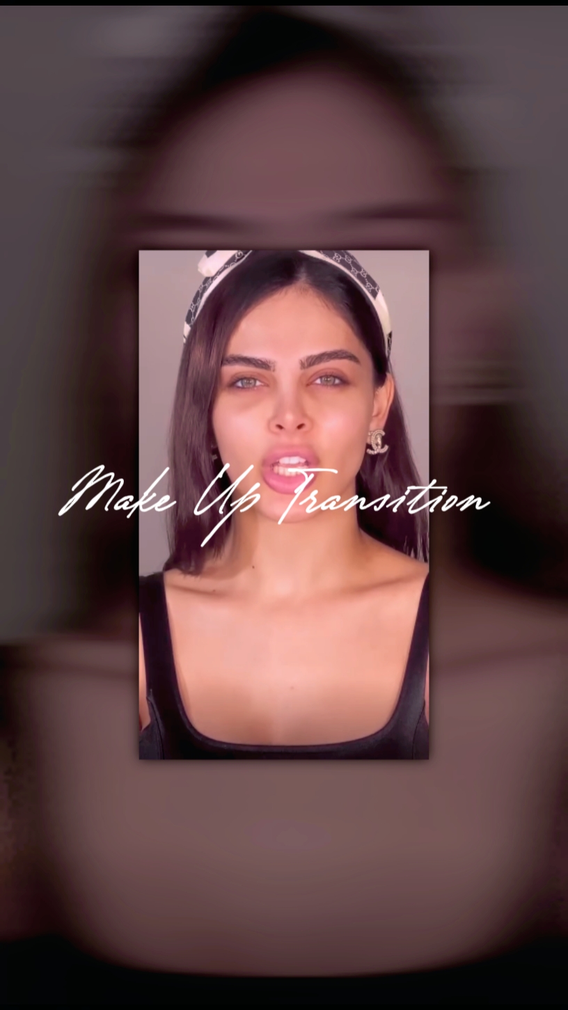 Transición de maquillaje 