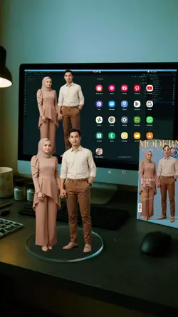 3D Miniatur trend 