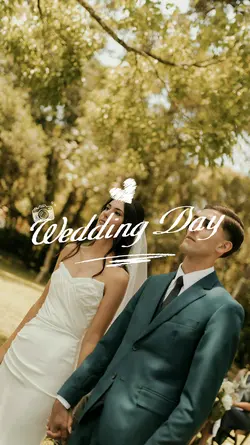 wedding day pict