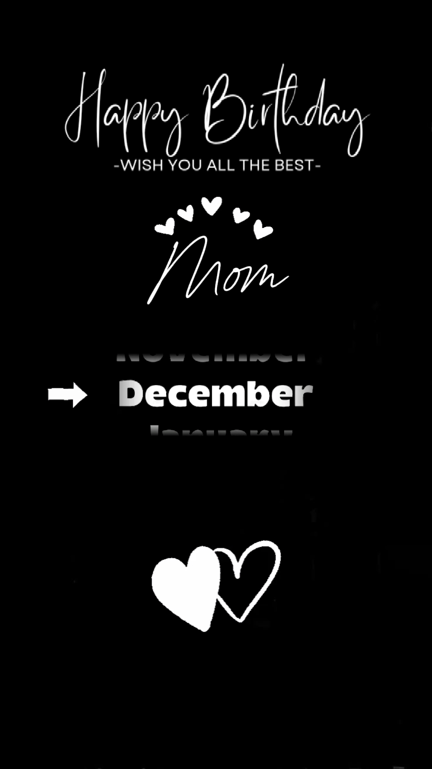 Selamat ulang tahun Ibu