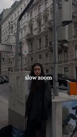 Slow Zoom and Focus Reveal