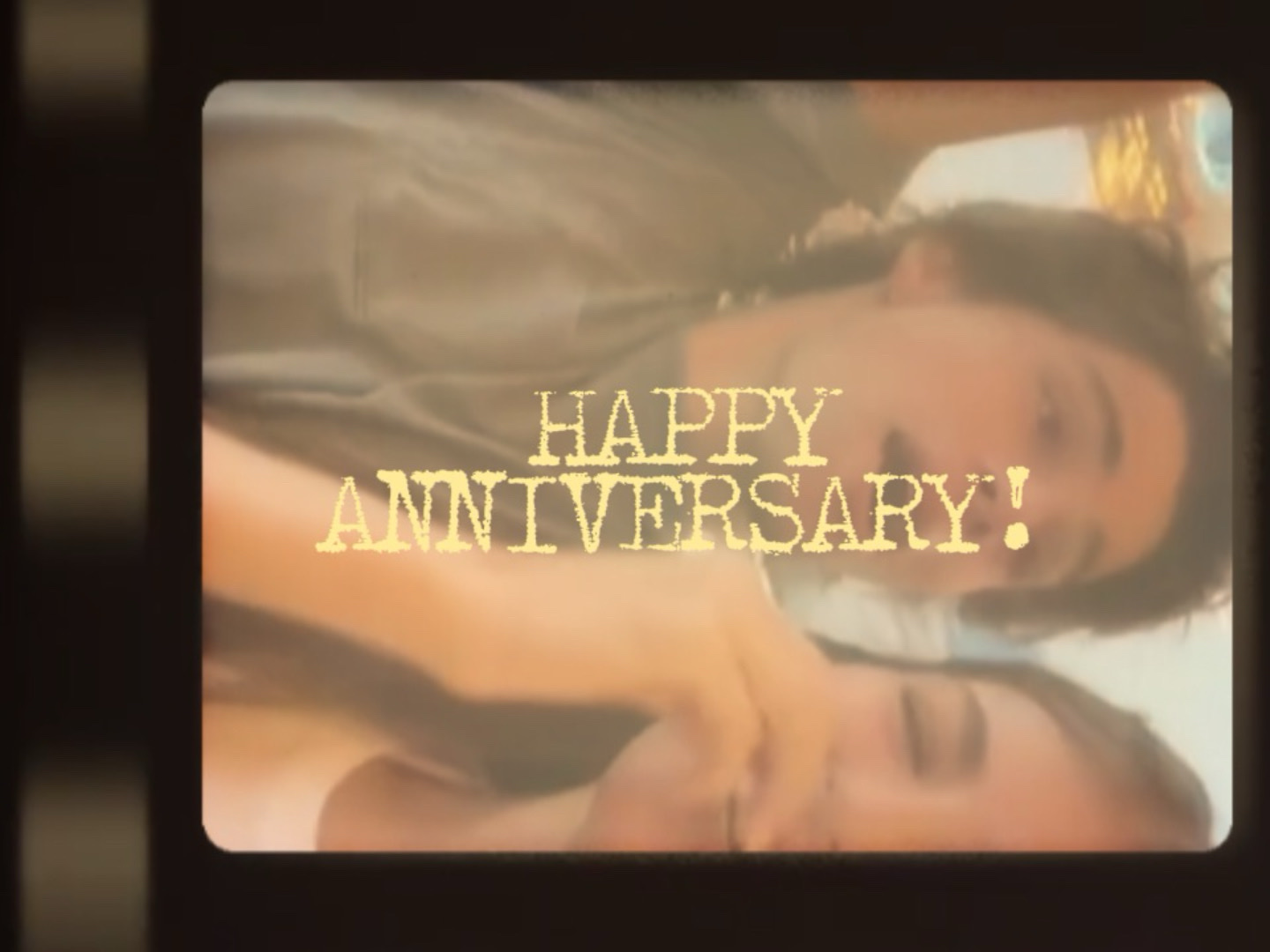 couple retro film