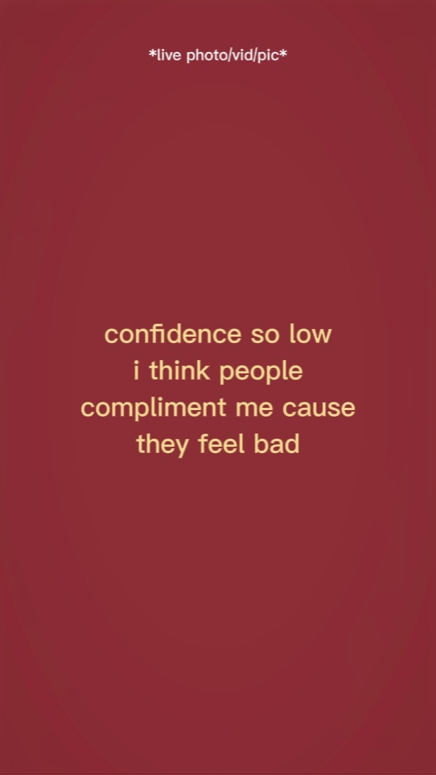 confidence so low