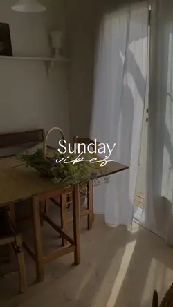 SUNDAY VIBES
