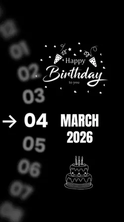 HBD 4 MARCH