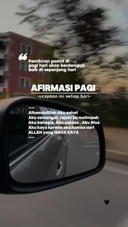 Afirmasi Pagi