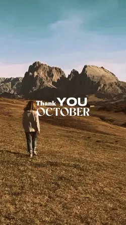 thank you october