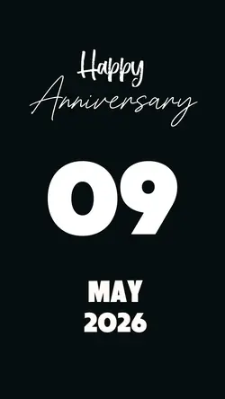 May 9 Anniversary 
