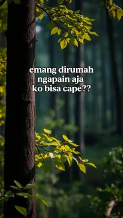 dirumah ngapain aja?