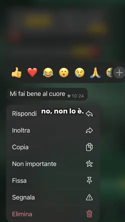 solo un messaggio