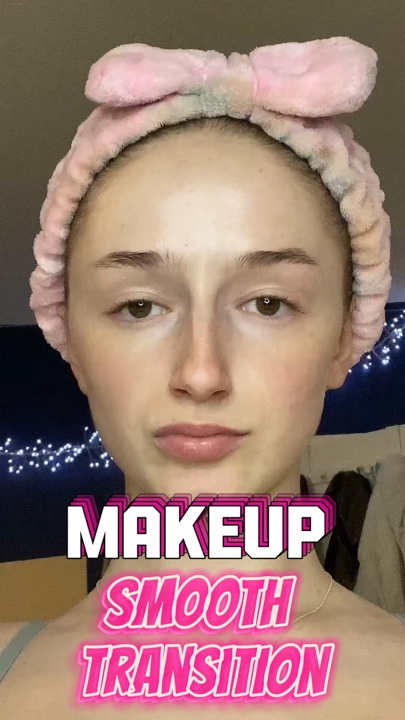 Transition de maquillage!❤️🔥