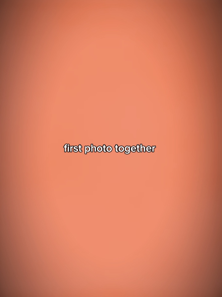 Primera foto juntos