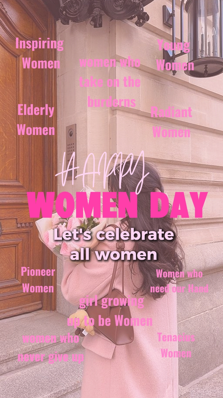 Feliz dia da mulher