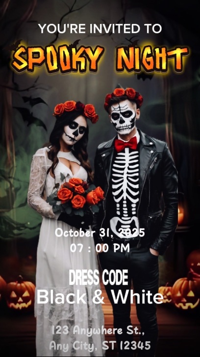 EINLADUNG ZU HALLOWEEN