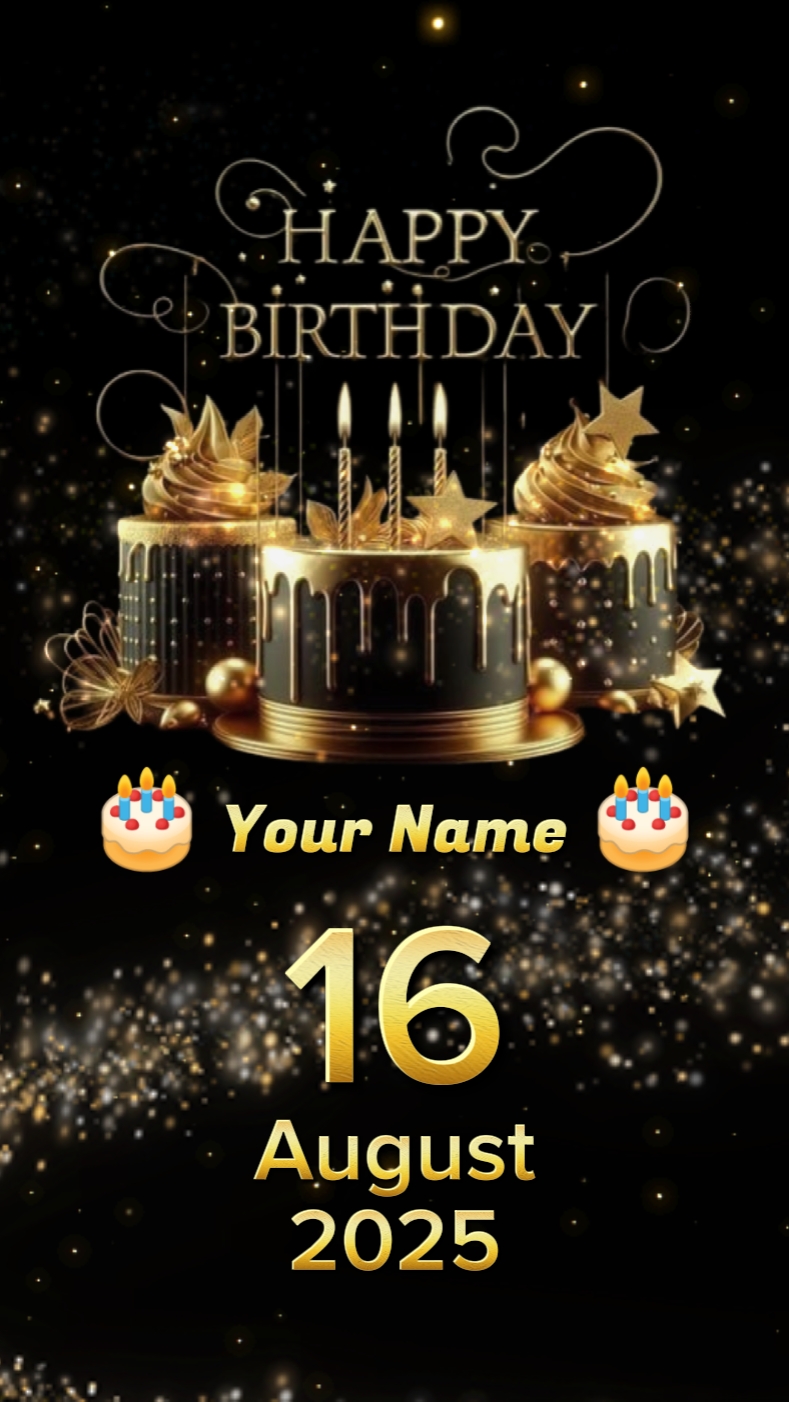 hbd 16 August 2025