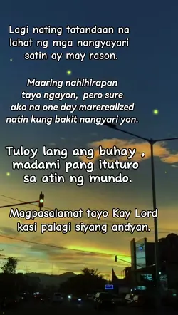 tuloy ang buhay