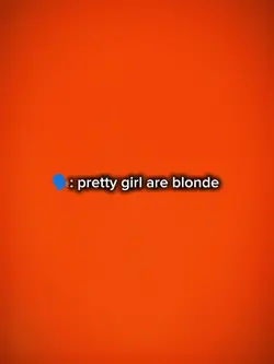blonde 