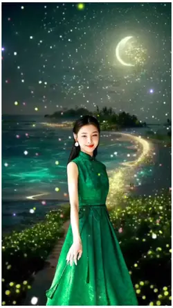 Cảnh Đẹp Dưới Trăng