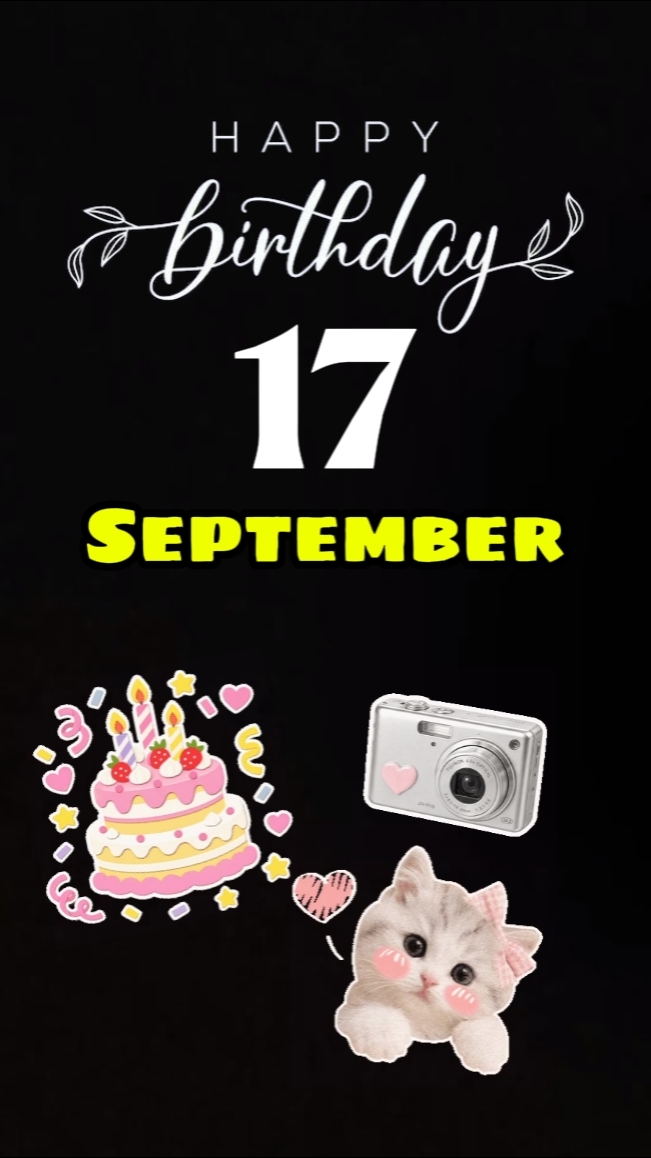 HBDAY 17 SEPTEMBRE