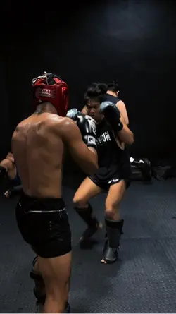 Muaythai fighter