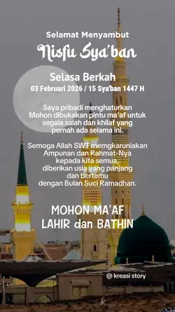 Salam Nisfu Sya'ban
